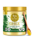 4th & Heart Original Grass - Fed Ghee, 16 Ounce, Keto, Pasture Raised, Non - GMO, Lactose and Casein Free, Certified Paleo - Whlsome - Ghee