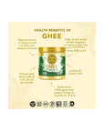 4th & Heart Original Grass - Fed Ghee, 16 Ounce, Keto, Pasture Raised, Non - GMO, Lactose and Casein Free, Certified Paleo - Whlsome - Ghee