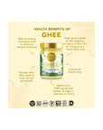 4th & Heart Original Grass - Fed Ghee, 9 Ounce, Keto, Pasture Raised, Lactose and Casein Free, Certified Paleo - Whlsome - Ghee