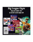 5 Flavor Variety Pack of Big League Chew Outta Here Original Flavored Big Rally Blue Raspberry Slammin Strawberry Swingin Sour Apple Ground Ball Grape Shredded Bubble Gum 212oz each - Whlsome - Chewing & Bubble Gum