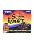 5 Hour Energy Drink shot grape 6Count 193 Oz - Whlsome - Sports Nutrition