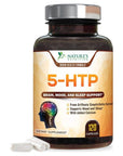 5 - HTP Capsules 200 mg 5HTP Plus Calcium for Calm and Mood Support - Extra Strength 5 HTP - 5 Hydroxytryptophan Supplement - Premium, Natural, Gluten Free, and Non - GMO - 120 Vegetarian Capsules - Whlsome - Vitamins & Supplements