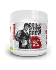 5% Nutrition Rich Piana Drink Sleep Grow | Nighttime Muscle Builder, BCAA Post Workout Recovery Drink Powder | Aminos, EAAs, Glutamine, GABA, Mucuna Pruriens, Joint Support | 15.66 Ounce (Lemon Lime) - Whlsome - Sports Nutrition