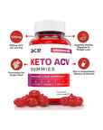 (5 Pack) Ace Keto ACV Gummies - Ace Keto ACV Gummies Advanced Weight Shark Loss Tank - Whlsome - Detox & Cleanse