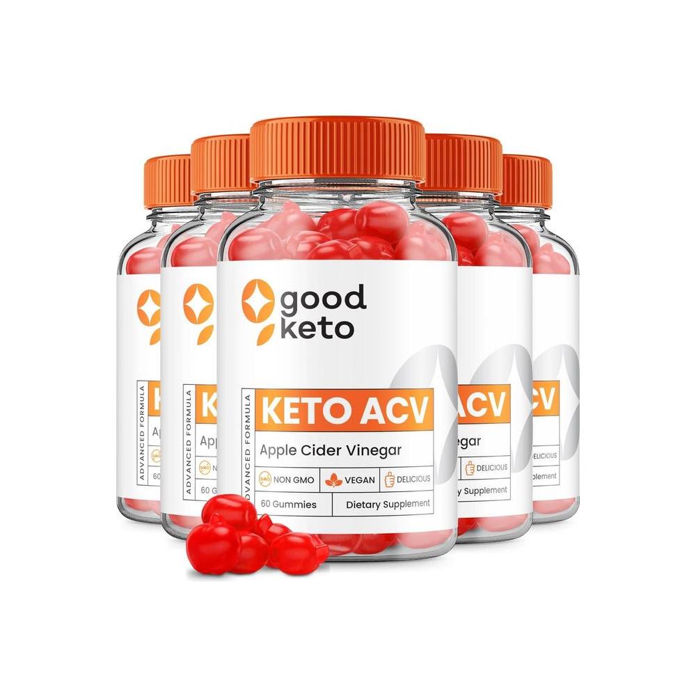 (5 Pack) Good Keto ACV Gummies - Official - Keto Good ACV Advanced Formula Plus Apple Cider Vinegar Dietary Supplement B12 Beet Root Juice Men Women (300 Gummies) - Whlsome - Detox & Cleanse