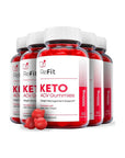 (5 Pack) Refit Keto Gummies - Official Formula - Whlsome - Detox & Cleanse