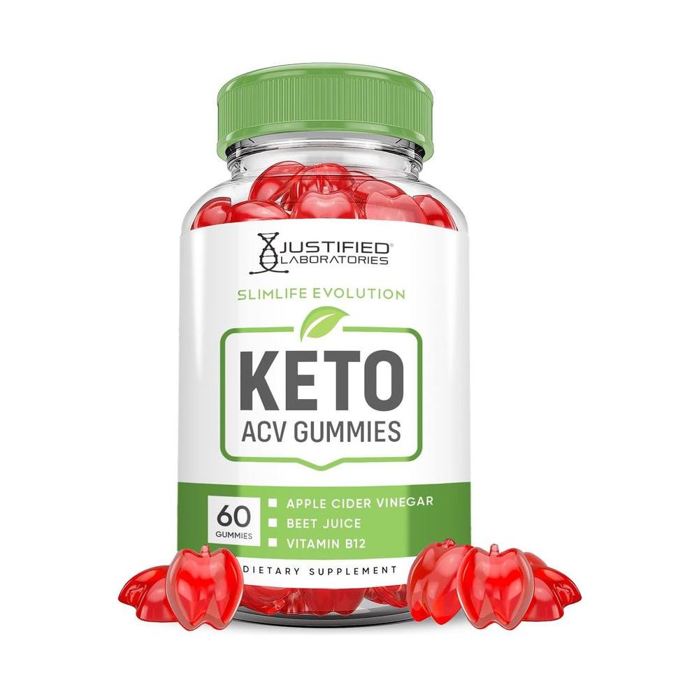 (5 Pack) Slimlife Evolution Keto ACV Gummies Slim Life Evolution Keto Gummies Slimlife Keto Gummy Advanced 1000MG Apple Cider Vinegar Formulated Pomegranate Beet Juice Powder B12 Vegan 300 Gummies - Whlsome - Detox &amp; Cleanse