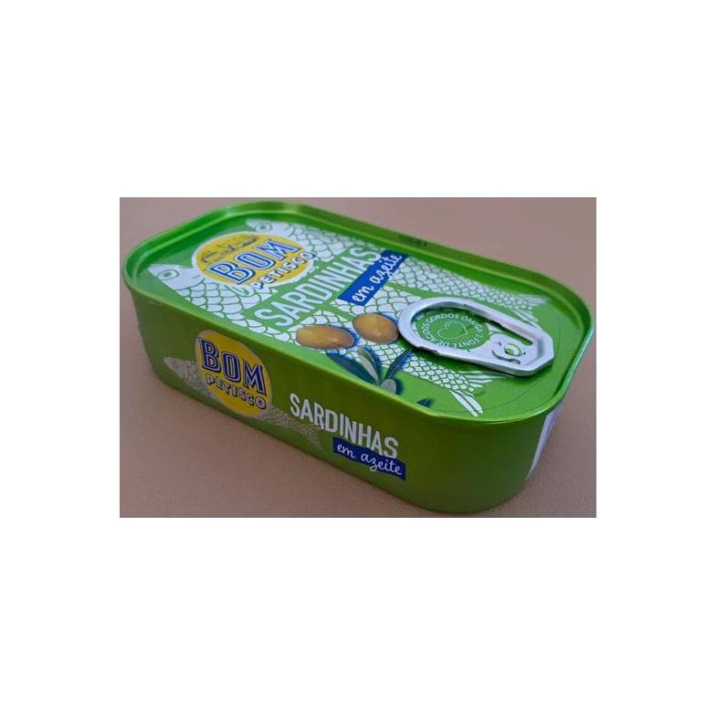 5 x 120 g x Bom Petisco Sardines in olive Oil Premium quality from Portugal rich in Omega3 Portugal - Whlsome - Olive Oil