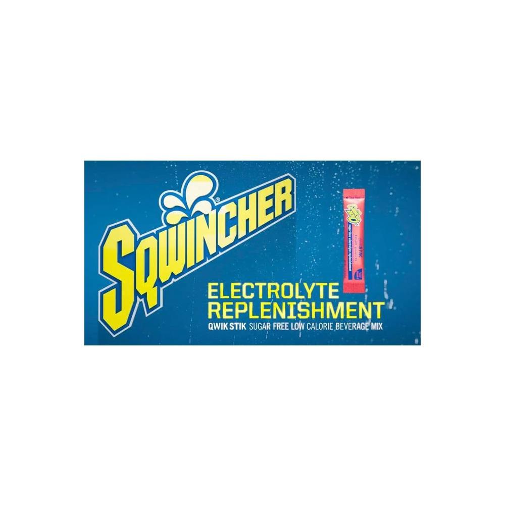 500 Pack Sqwincher ZERO Qwik Stik Hydration Powdered Packets Assorted Popular Flavors Orange Grape Fruit Punch Mixed Berry Watermelon SugarFree Electrolyte Multiplier Powdered Mix Beverage - Whlsome - Sports Drinks