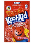 KoolAid Drink Mix Packets Cherry Orange Grape Lemonade and Tropical Punch Each Packet Makes 2 Quarts Pack of 30  with Make Your Day Stirrer