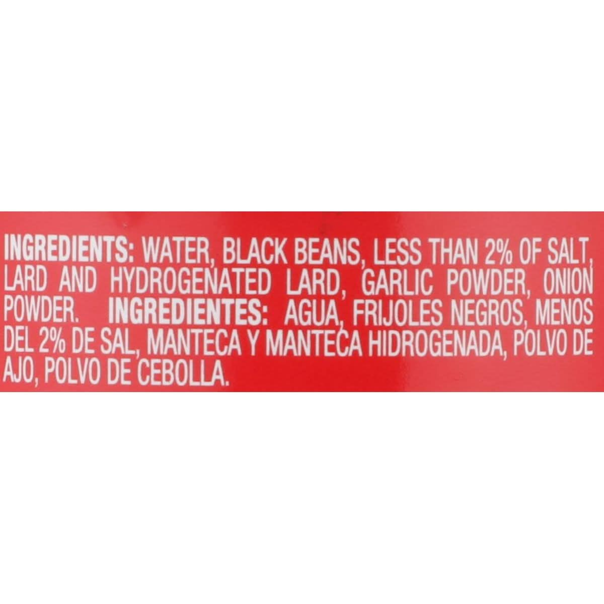 La Preferida Authentic Refried Black Beans 16 oz 2 ct