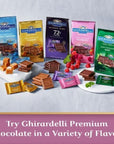 Ghirardelli Dark Chocolate Raspberry Squares Pack of Two 153G