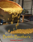 Brittle Brothers Peanut Brittle  16 oz Box  Voted 14xs more Nuts  Gift Set Cashew Pecan Bacon Corporate Christmas Mother Father Chocolate