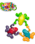 Fruidles Rainforest Gummi Frogs Candy Assorted Fruit Flavors Gummies Allergy Friendly NonGMO No Artificial Sweeteners Gummy 8oz Bag