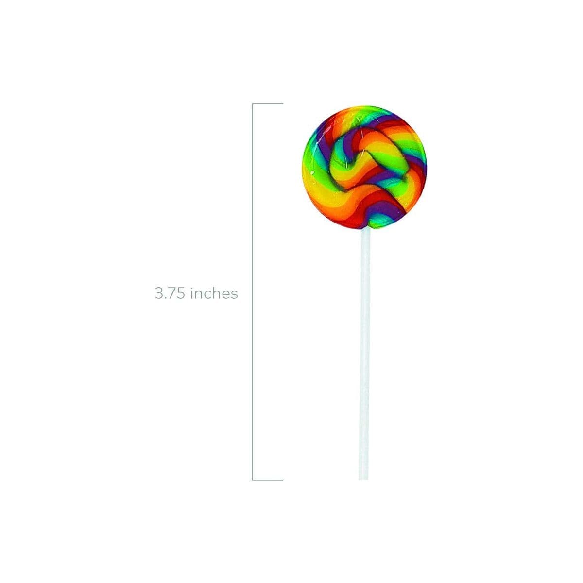 Fun Express Mini Rainbow Swirl Lollipops Pack of 38 125 Pounds