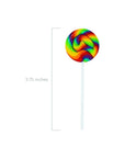 Fun Express Mini Rainbow Swirl Lollipops Pack of 38 125 Pounds