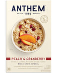 Anthem Peach  Cranberry Instant Oatmeal Packets