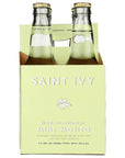 Saint Ivy Non Alcoholic Virgin Mint Mojito  Zero Alcohol Classic Refreshing Alternative  4PACK