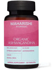 Maharishi Ayurveda - Organic Ashwagandha  Natural Tension & Stress Relief Supplement