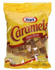 Kraft Original Caramels Chewy Candy 269g95oz Bag Imported from Canada