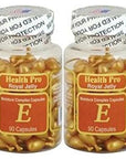 NU-Health Vitamin E Skin Oil Royal Jelly, 90 Softgels (Pack of 2)