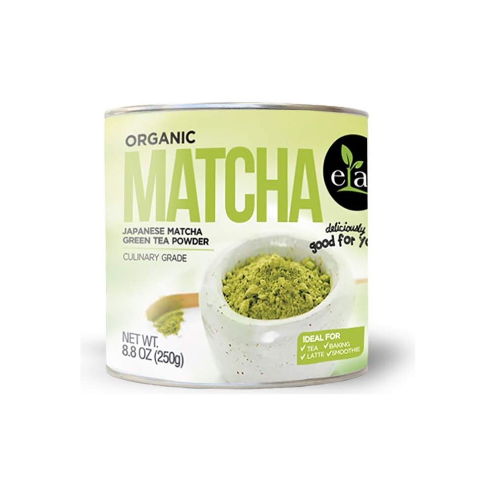 Elan Organic Matcha Tea Powder, Non-GMO, Vegan, Gluten-Free , 8.8 oz