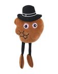 GIANTmicrobes Caffeine Plush Learn about Science Coffee and Tea History with this Memorable Gift for Friends Scientists Coffee Lovers Tea Drinkers Healthcare professionals Teachers and Students