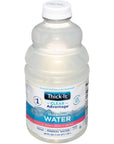 ThickIt Clear Advantage Thickened Water  Nectar Consistency 46 oz Bottle Pack of 4