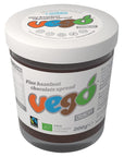 VEGO Organic Fine Hazelnut Crunchy Chocolate Spread 200 GR