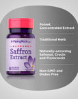 Piping Rock Saffron Extract Capsules | 60 Count | Non-GMO, Gluten Free Supplement