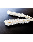 Ehsan Rock Candy 22 Sticks  Cristaux Du Sucre Sticks  Sugar Crystals Sticks  Old Fashioned Rock Candy Crystals on Sticks  Clear White  Original