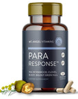 Mt. Angel Vitamins - para Response | Intestinal Health Support, Digestive Aid, Eliminate Unwanted Organism | Black Walnut Wormwood | Non-GMO, Vegan, 60 Vegetarian Capsules