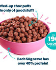 Wonder Crunch Chocolate High Protein Breakfast Cereal x4 Box glutenfree ketofriendly low sugar