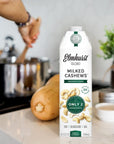 Elmhurst 1925 Cashew Milk Unsweetened Cashew Milk Shelf Stable Cashew Milk Vegan Kosher Nondairy Sugar Free Non GMO Plant Based Alternative Milk Made With Water And Cashews Simpler Better 32 Ounce Pack of 6