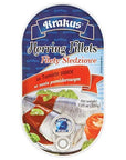 KRAKUS HERRING FILLETS IN TOMATO SAUCE 705 oz 200g x 3 pack Sledzie w sosie pomidorowym PRODUCT OF POLAND