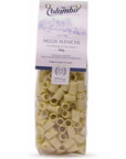 Pasta Mezze Maniche- Premium Organic Italian Pasta Senatore Cappelli from Italy - Handcrafted, Family Owned Gourmet Pasta Brand - Durum Wheat Semolina Pasta 17.6oz / 500g - Pack of 8