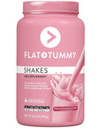 Flat Tummy Tea Meal Replacement Shake  Strawberry 20 Servings EBT Eligible  Plant Based Protein Powder for Women  Vitamins  Minerals  Dairy Free Gluten Free KetoFriendly Shakes  176 Pound Pack of 1