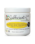 Sufficient-C High-Dosed 4000 mg. Vitamin C Lemon Peach Immune-Ade Drink Mix 250 Gram Size - Refreshing with Generously Dosed L-lysine, Bromelain & 96% Pure, Caffeine-Free Green Tea Extract