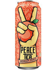 Peace Tea Georgia Peach Sweet Tea Drinks 23 fl oz 12 Pack