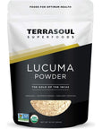 Terrasoul Superfoods Organic Lucuma Powder 16 Oz  Sugar Substitute