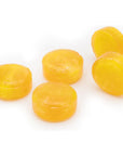 BUTTERSCOTCH Hard Candy 2 lb  Bulk Bag Sweet  Buttery Flavor Discs Buttons Candies Individually Wrapped 146 Pieces