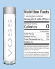 Voss Artesian Still water from Norway Naturally pure for a crisp refreshing taste 375ml GLASS bottled water 127 Fl oz Pack of 9