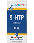 Superior Source 5-HTP Nutritional Supplements, 50 mg, 60 Count,White