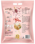 GUOSETIANX Red bean barley wolfberry Chinese yam oatmeal 320g Nutritional breakfast substitute porridge mixed grains powder and drink