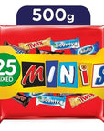 Best Of Minis Chocolate Bag - 500G Brand  Mars