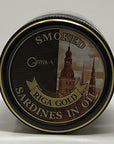 Riga Gold Smoked Sardines in Oil 250g 2pack