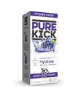 Pure Kick Pitcher Variety Pack Strawberry Watermelon  Concord Grape 6 Count 3 of each Variety Pack