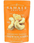 Glazed Mix Tangerine Vanilla CashewMacadamia 4 oz pack of 2