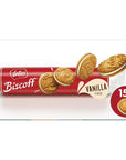 Lotus Biscoff Sandwich Cookies Vanilla Cream 15 Cookies per pack 529 Ounce Pack of 1