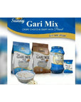 Sunny Gold Gari Mix with peanut in a Cup 150g Cassava Grits  Free Spoon